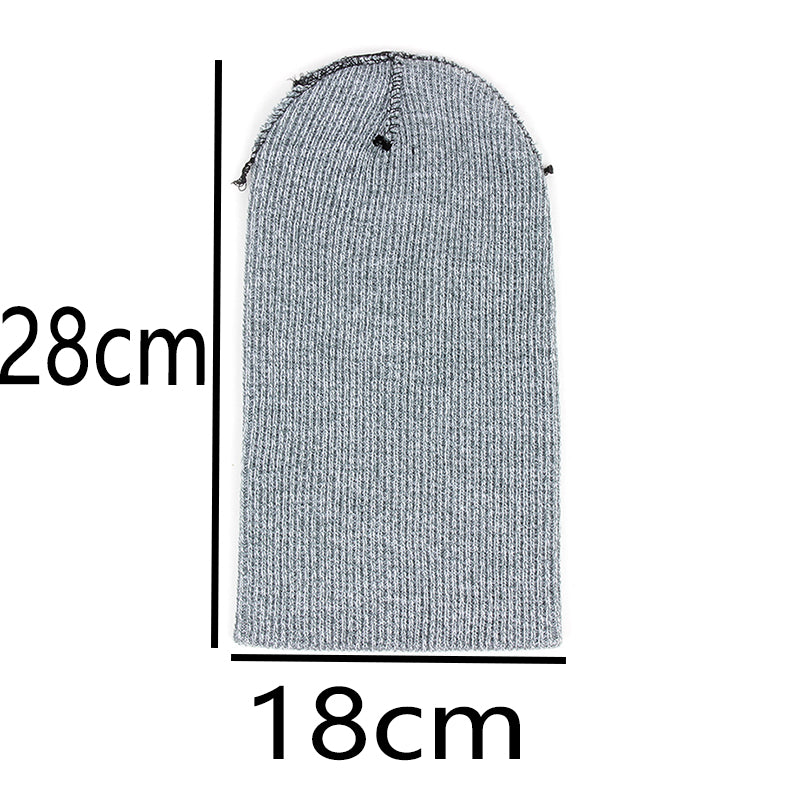 Wool Women's Hat Knitting Versatile Simple Solid Winter Hat-Winter Hats-Arimonz-Arimonz