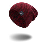 Wool Women's Hat Knitting Versatile Simple Solid Winter Hat-Winter Hats-Arimonz-Arimonz