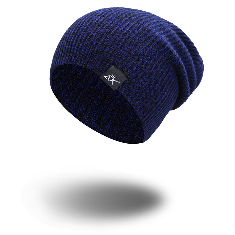 Wool Women's Hat Knitting Versatile Simple Solid Winter Hat-Winter Hats-Arimonz-Arimonz