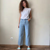 Y2k Baggy Wide Leg Jeans Woman Denim Pants Straight High Waist Trouser-Skinny Jeans-Arimonz-Arimonz