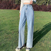 Y2k Baggy Wide Leg Jeans Woman Denim Pants Straight High Waist Trouser-Skinny Jeans-Arimonz-Arimonz