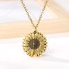 You Are My Sunshine Sunflower Necklace For Women Chain Pendant Necklace-Necklaces-Arimonz-Arimonz