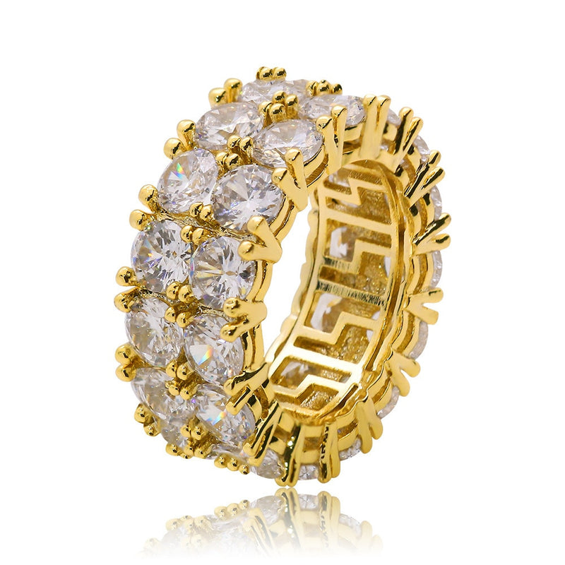 Zircon Stone Gold Silver C Stone Rings for Women Fashion Jewelry Rings-Rings-Arimonz-6-Gold-Arimonz