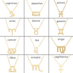 Zodiac Sign Necklace For Women Zodiac Pendant Fashion Jewelry-Necklaces-Arimonz-Arimonz