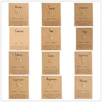 Zodiac Sign Necklace For Women Zodiac Pendant Fashion Jewelry-Necklaces-Arimonz-Arimonz