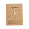 Zodiac Sign Necklace For Women Zodiac Pendant Fashion Jewelry-Necklaces-Arimonz-Sagittarius-Arimonz