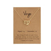Zodiac Sign Necklace For Women Zodiac Pendant Fashion Jewelry-Necklaces-Arimonz-Virgo-Arimonz