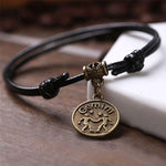 Zodiac Signs Anklet Bracelet Barefoot Sandal Beach Foot Chain-Anklets-Arimonz-Gemini-Arimonz