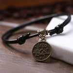 Zodiac Signs Anklet Bracelet Barefoot Sandal Beach Foot Chain-Anklets-Arimonz-Virgo-Arimonz